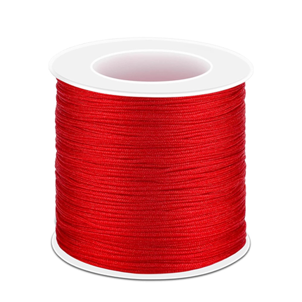 Ribbon Wired Satin - Нейлоновый атласный шнур 0,8/1,5 мм, китайский