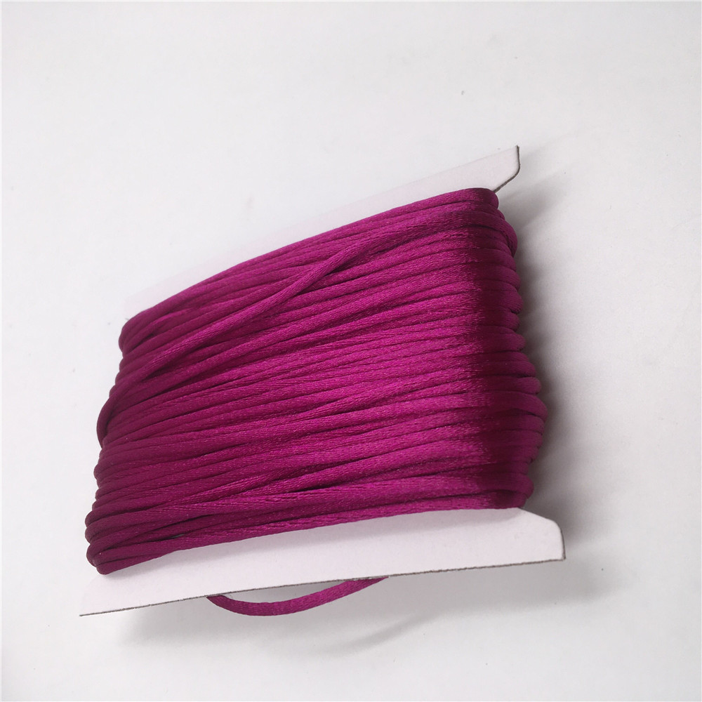 Плетеный шнур для макраме 2 мм – обзор и цена Ribbon Wired Satin