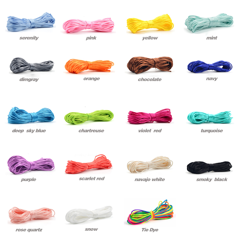 20 м/рулон нейлоновых шнуров д – обзор и цена Ribbon Wired Satin