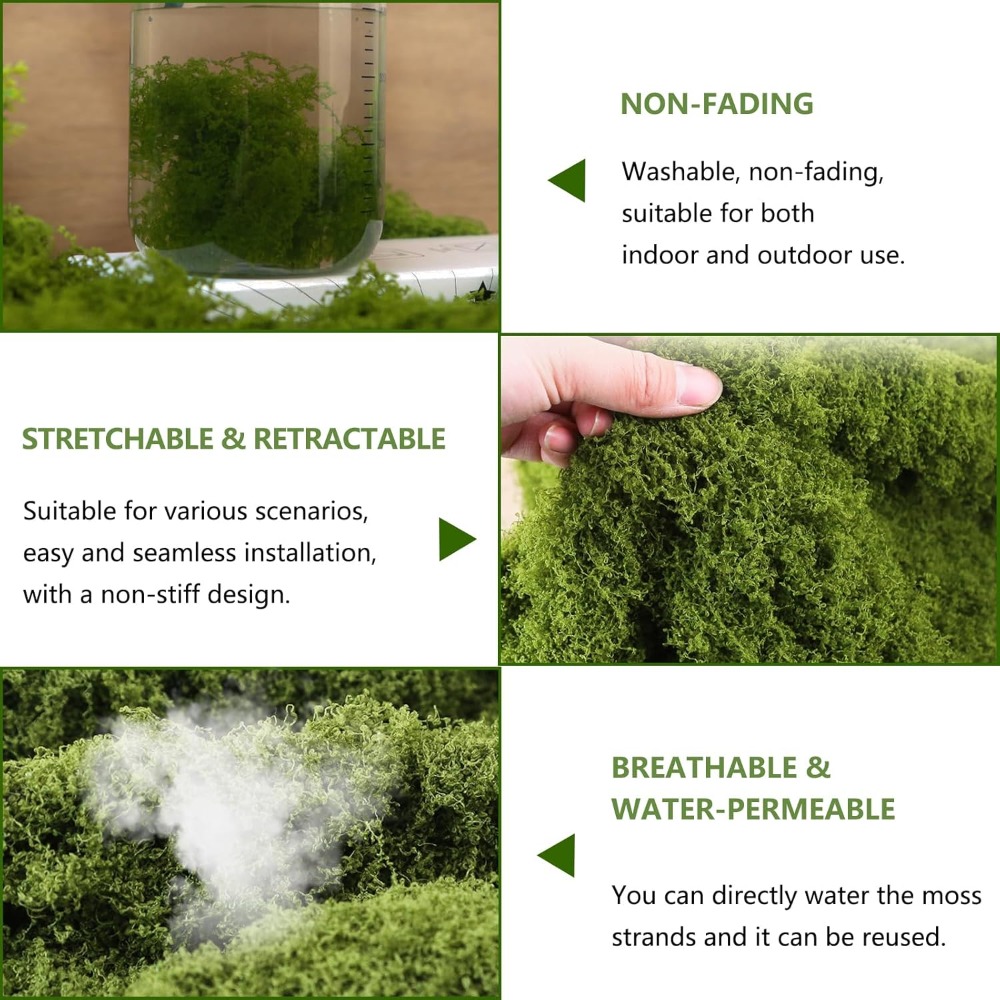 Мягкий пушистый коврик из иску – обзор и цена Preserved Moss Sheet